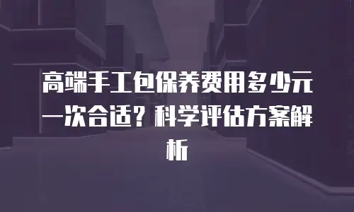 高端手工包保养费用多少元一次合适？科学评估方案解析