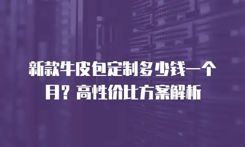 新款牛皮包定制多少钱一个月？高性价比方案解析