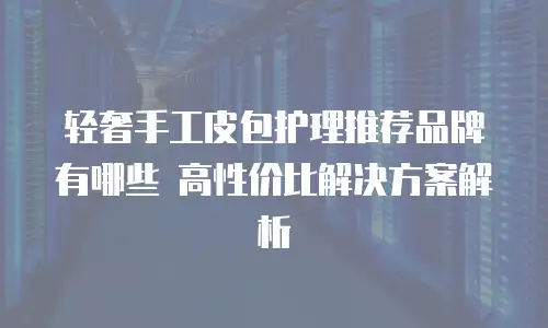 轻奢手工皮包护理推荐品牌有哪些 高性价比解决方案解析