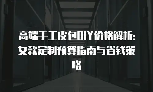 高端手工皮包DIY价格解析：女款定制预算指南与省钱策略