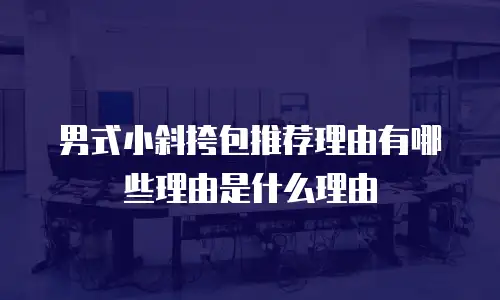 男式小斜挎包推荐理由有哪些理由是什么理由