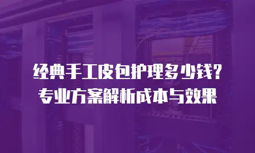 经典手工皮包护理多少钱？专业方案解析成本与效果