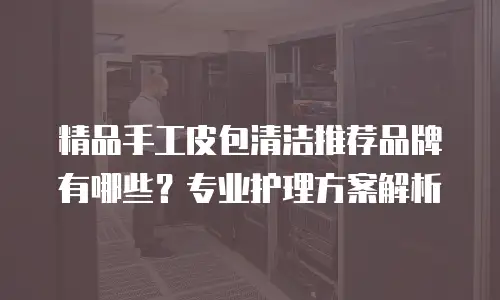精品手工皮包清洁推荐品牌有哪些？专业护理方案解析