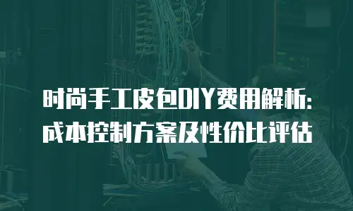 时尚手工皮包DIY费用解析：成本控制方案及性价比评估