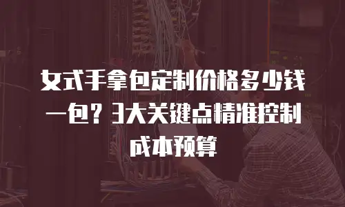 女式手拿包定制价格多少钱一包？3大关键点精准控制成本预算