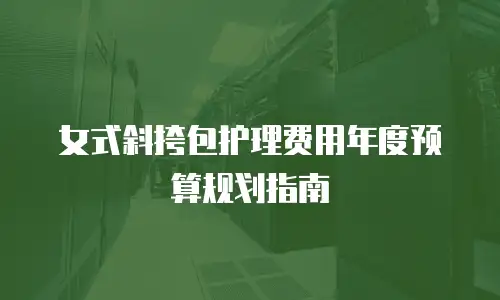 女式斜挎包护理费用年度预算规划指南
