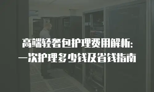 高端轻奢包护理费用解析：一次护理多少钱及省钱指南