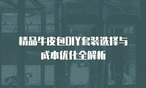精品牛皮包DIY套装选择与成本优化全解析