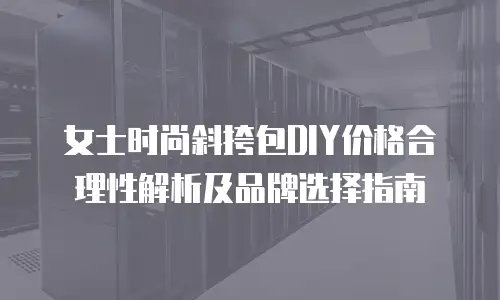 女士时尚斜挎包DIY价格合理性解析及品牌选择指南