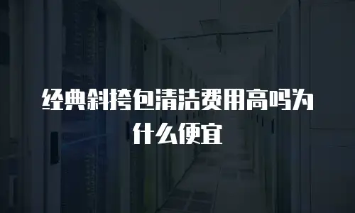经典斜挎包清洁费用高吗为什么便宜