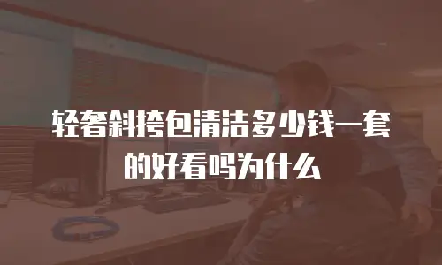 轻奢斜挎包清洁多少钱一套的好看吗为什么