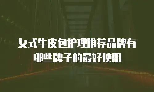 女式牛皮包护理推荐品牌有哪些牌子的最好使用
