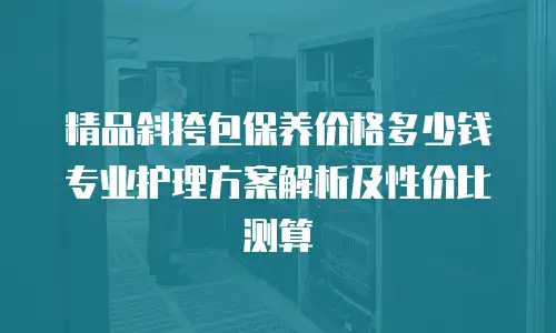 精品斜挎包保养价格多少钱 专业护理方案解析及性价比测算