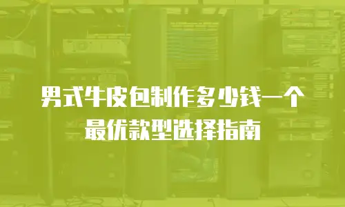 男式牛皮包制作多少钱一个 最优款型选择指南