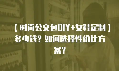 【时尚公文包DIY+女鞋定制】多少钱？如何选择性价比方案？