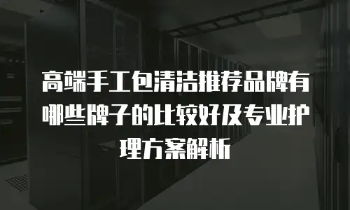 高端手工包清洁推荐品牌有哪些牌子的比较好及专业护理方案解析
