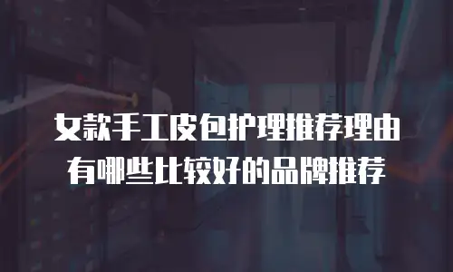女款手工皮包护理推荐理由有哪些比较好的品牌推荐