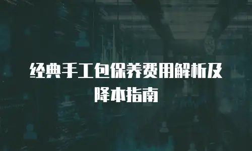经典手工包保养费用解析及降本指南