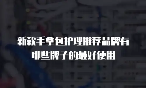 新款手拿包护理推荐品牌有哪些牌子的最好使用