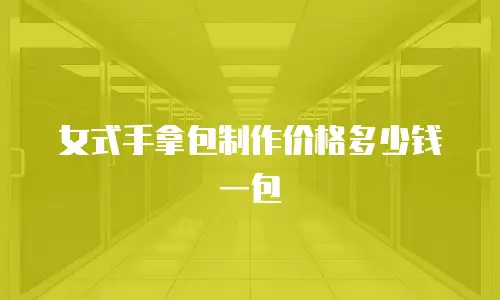 女式手拿包制作价格多少钱一包