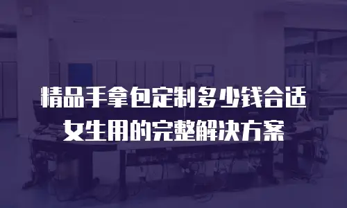 精品手拿包定制多少钱合适女生用的完整解决方案