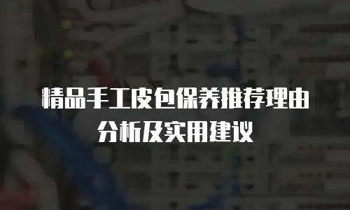 精品手工皮包保养推荐理由分析及实用建议