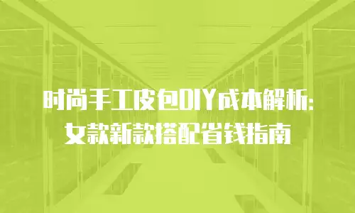 时尚手工皮包DIY成本解析：女款新款搭配省钱指南