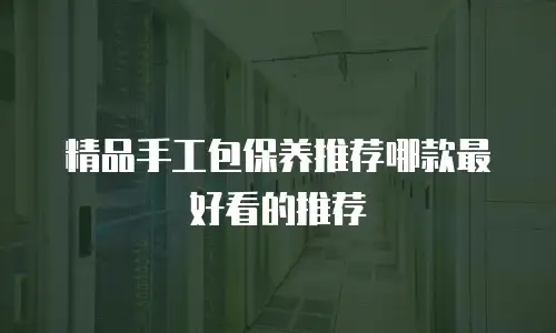 精品手工包保养推荐哪款最好看的推荐