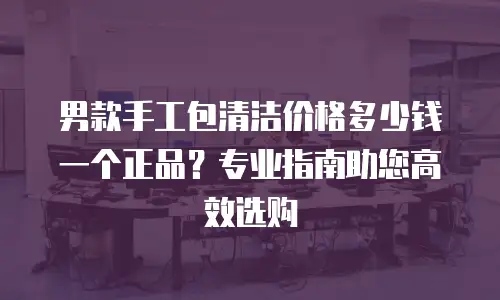 男款手工包清洁价格多少钱一个正品？专业指南助您高效选购
