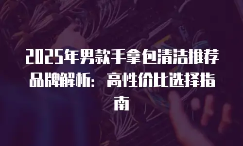 2025年男款手拿包清洁推荐品牌解析：高性价比选择指南