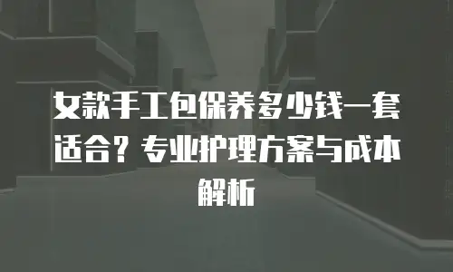 女款手工包保养多少钱一套适合？专业护理方案与成本解析
