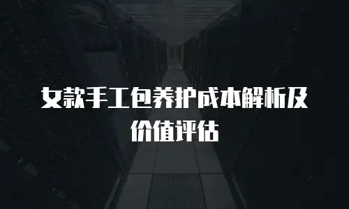 女款手工包养护成本解析及价值评估