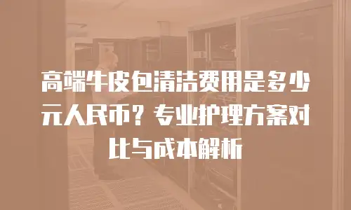 高端牛皮包清洁费用是多少元人民币？专业护理方案对比与成本解析