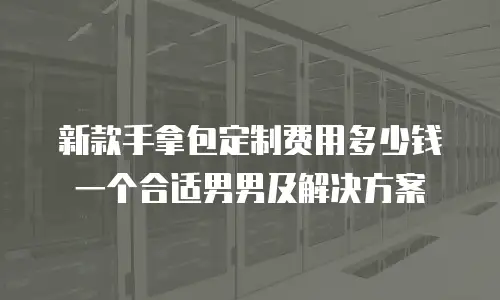 新款手拿包定制费用多少钱一个合适男男及解决方案