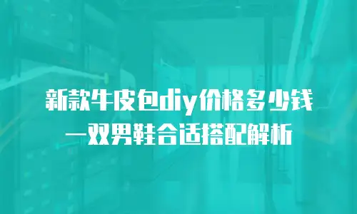 新款牛皮包diy价格多少钱 一双男鞋合适搭配解析
