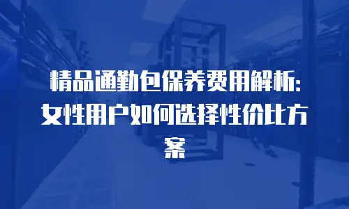 精品通勤包保养费用解析：女性用户如何选择性价比方案