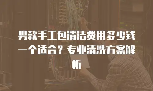 男款手工包清洁费用多少钱一个适合？专业清洗方案解析