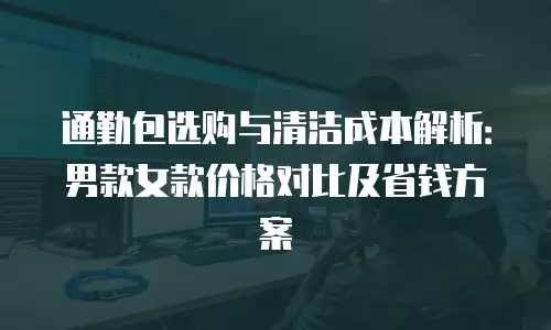 通勤包选购与清洁成本解析：男款女款价格对比及省钱方案