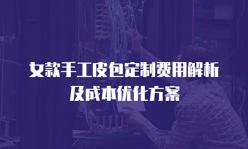 女款手工皮包定制费用解析及成本优化方案
