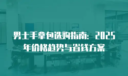 男士手拿包选购指南：2025年价格趋势与省钱方案