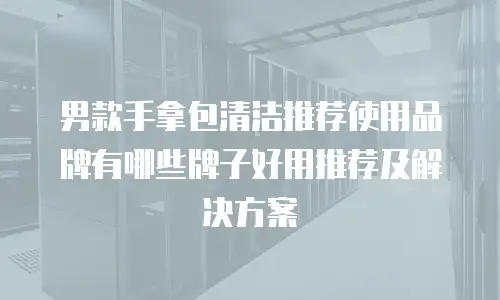 男款手拿包清洁推荐使用品牌有哪些牌子好用推荐及解决方案