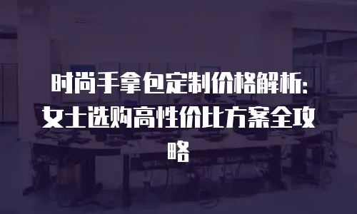 时尚手拿包定制价格解析：女士选购高性价比方案全攻略