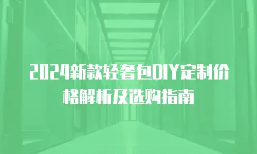 2024新款轻奢包DIY定制价格解析及选购指南