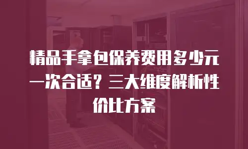 精品手拿包保养费用多少元一次合适？三大维度解析性价比方案