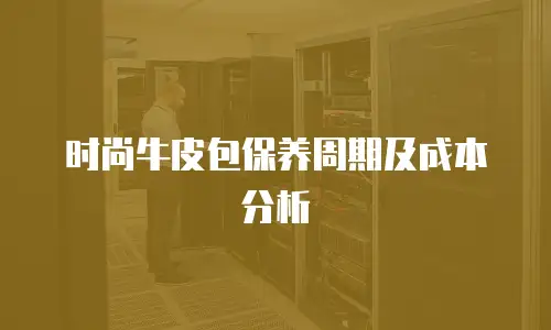 时尚牛皮包保养周期及成本分析