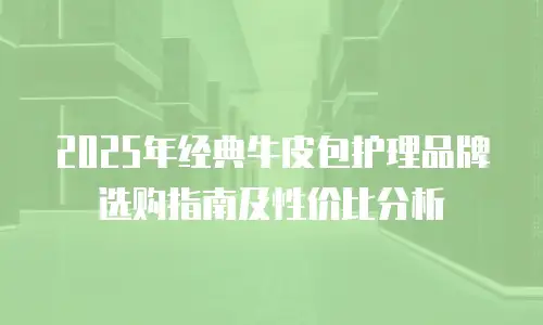 2025年经典牛皮包护理品牌选购指南及性价比分析