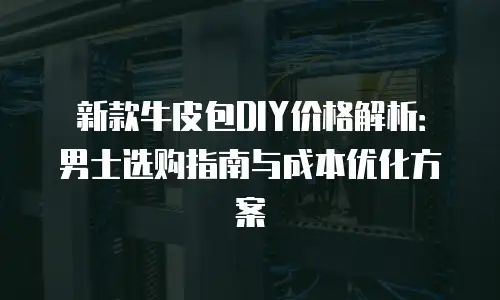 新款牛皮包DIY价格解析：男士选购指南与成本优化方案