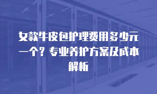 女款牛皮包护理费用多少元一个？专业养护方案及成本解析