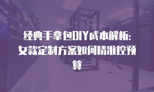 经典手拿包DIY成本解析：女款定制方案如何精准控预算