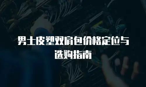 男士皮塑双肩包价格定位与选购指南